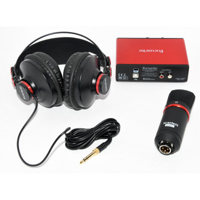 INTERFAZ DE AUDIO FOCUSRITE SCARLETT SOLO STUDIO 2ND