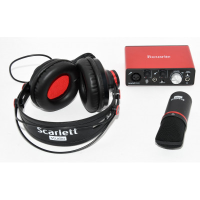 INTERFAZ DE AUDIO FOCUSRITE SCARLETT SOLO STUDIO 2ND