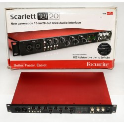 INTERFAZ DE AUDIO FOCUSRITE SCARLETT 18I 20