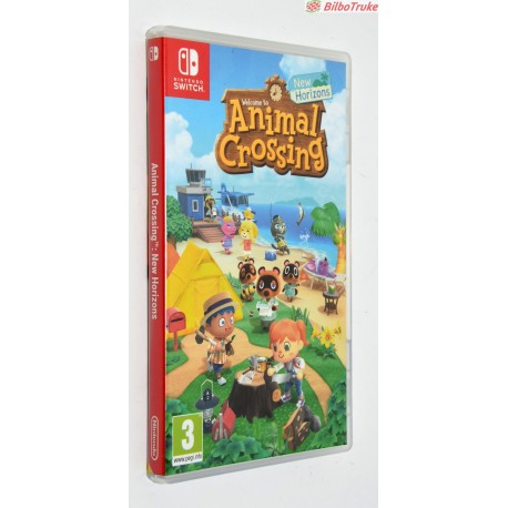 VIDEOJUEGO NINTENDO SWITCH ANIMAL CROSSING. NEW HORIZONS