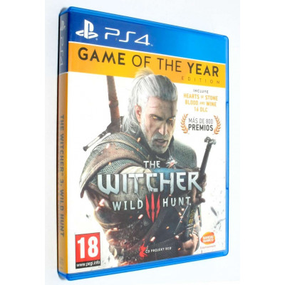 VIDEOJUEGO PS4 THE WITCHER 3 ED JUEGO DEL AÑO