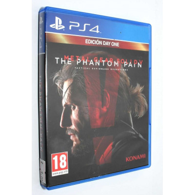 VIDEOJUEGO PS4 METAL GEAR SOLID V THE PHANTOM PAIN ED DAY ONE