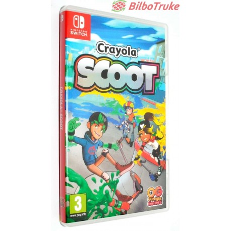 VIDEOJUEGO SWITCH CRAYOLA SCOOT