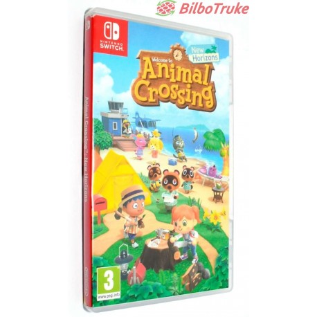 VIDEOJUEGO SWITCH ANIMAL CROSSING NEW HORIZONS