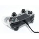 MANDO DE CABLE PARA PS4 NACON TRANSPARENTE