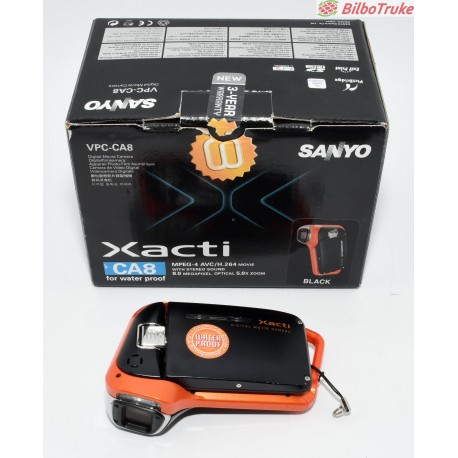 VIDEOCAMARA SUMERGIBLE SANYO XACTI CA8 8MP