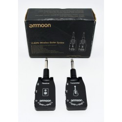 SISTEMA WIRELESS GUITARRA AMMOON 2.4GHZ