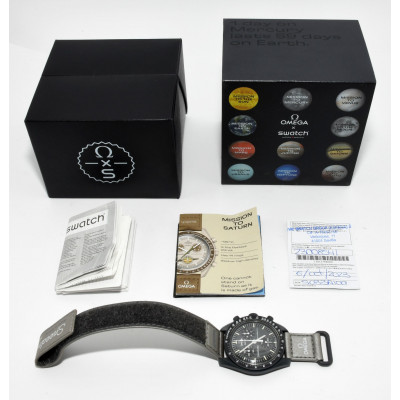 RELOJ SWATCH OMEGA MOONWATCH