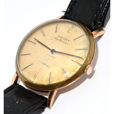 RELOJ MECANICO CAUNY PRIMA CENTENARIO 17R