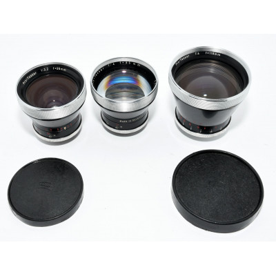 CAMARA ANALÓGICA ZEISS IKON CONTAFLEX + 3 OPTICAS