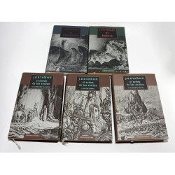 COLECCIÓN DE 5 LIBROS J.R.R. TOLKIEN