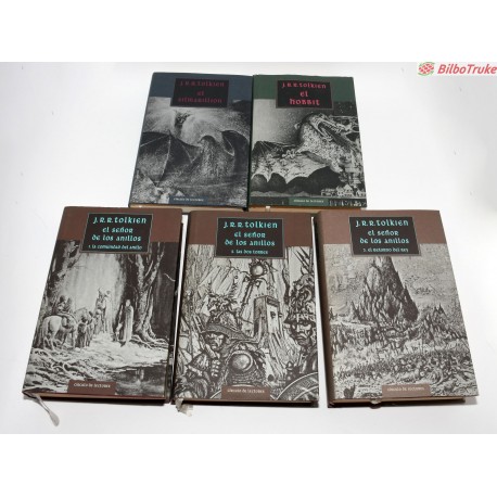 COLECCIÓN DE 5 LIBROS J.R.R. TOLKIEN