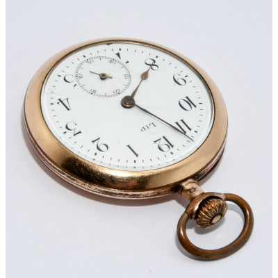 RELOJ DE BOLSILLO MECANICO DE DOS TAPAS LIP