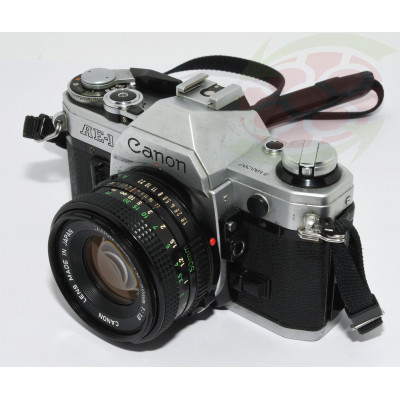 CÁMARA RÉFLEX ANALÓGICA CANON AE-1 + 50MM F: 1.8