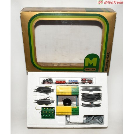 SET TRENES Y PISTAS MINITRIX 1046