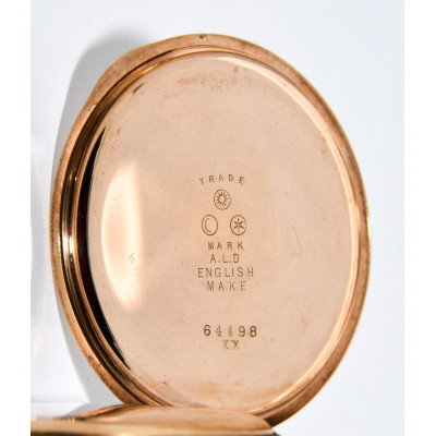 RELOJ DE BOLSILLO MECANICO OMEGA DE TRES TAPAS