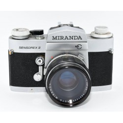 CAMARA ANALÓGICA VINTAGE MIRADA SENSOREX II OBJ MIRANDA 80MM 1.8