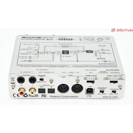 TARJETA DE SONIDO EDIROL BY ROLAND UA-25EX