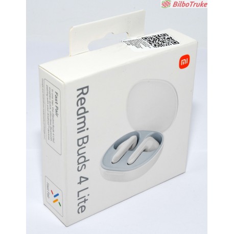 AURICULARES BLUETOOTH XIAOMI REDMI BUDS 4 LITE BLANCO PRECINTADO
