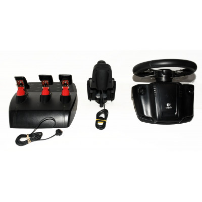 VOLANTE LOGITECH G27 + PALANCA DE CAMBIOS + PEDALES