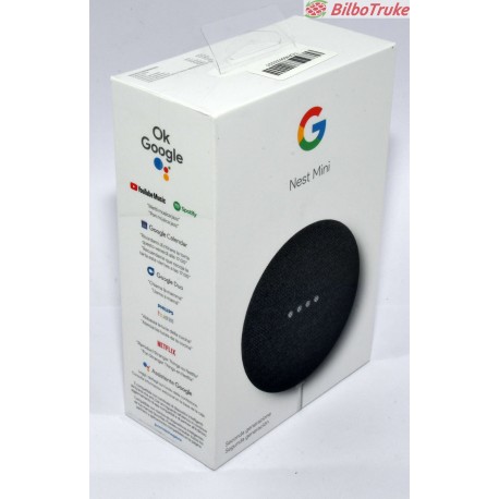 GOOGLE NEST MINI NEGRO 2 GEN PRECINTADO