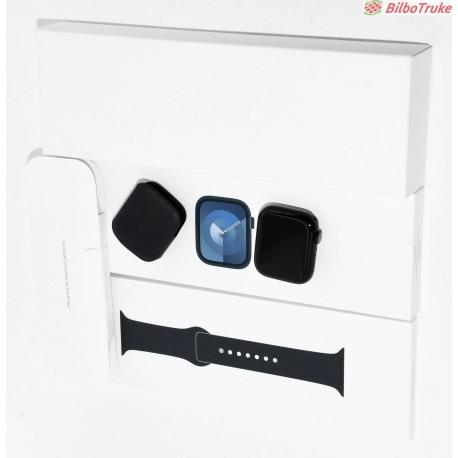APPLE WATCH SERIES 9 45MM ALU CEL NEGRO
