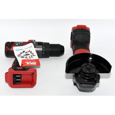 TALADRO DE IMPACTO SKIL 3020 + AMOLADORA ANGULAR 3920