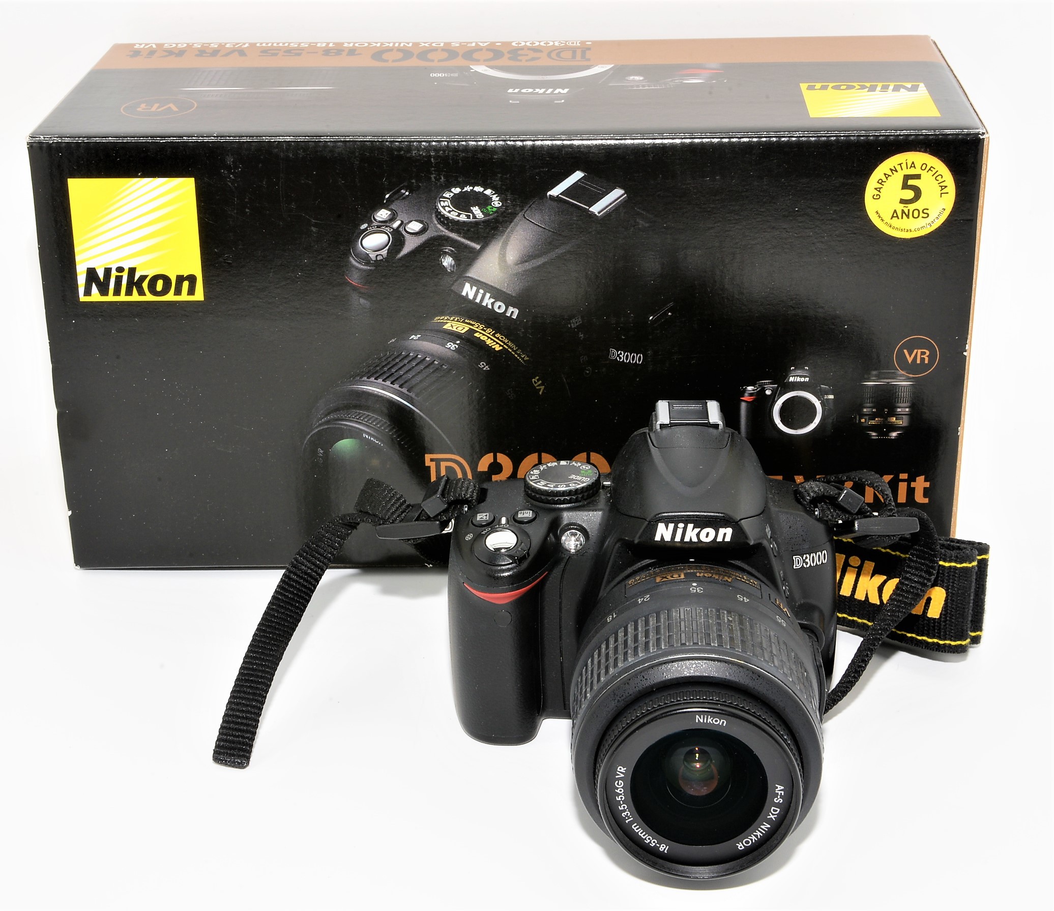 Ninguna Mejorar rigidez Camara Nikon D3000 + 18-55 | Bilbotruke | Segunda mano Bilbao
