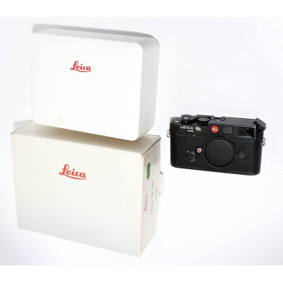 CÁMARA TELEMÉTRICA LEICA M6 1987 CON CAJAS Y DOCUMENTACIÓN