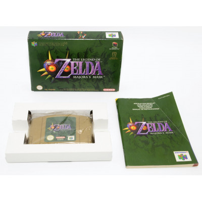 VIDEOJUEGO THE LEGEND OF ZELDA MAJORA'S MASK NINTENDO 64