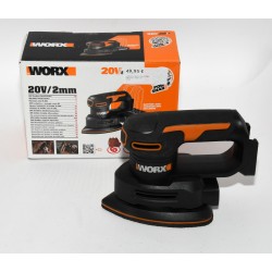 LIJADORA WORX 20V CON BATERÍA