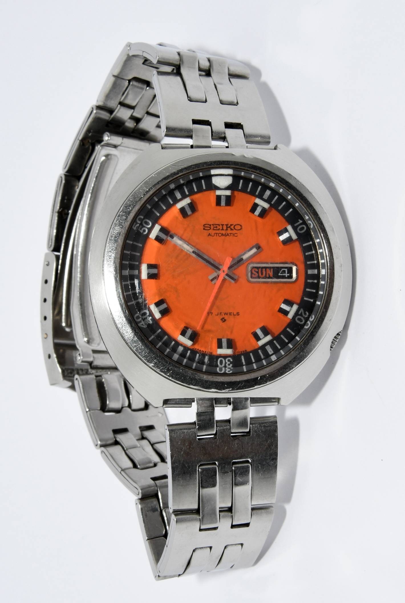 RELOJ AUTOMATICO SEIKO AZTEC RED 61067 BILBOTRUKE SEGUNDA MANO