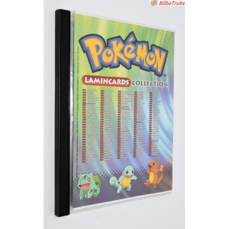 ALBUM DE LAMINCARDS DE POKEMON MUNDI CROMO