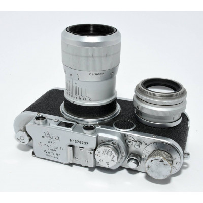 CÁMARA LEICA IIF OBJ ELMAR 90MM F4 1936