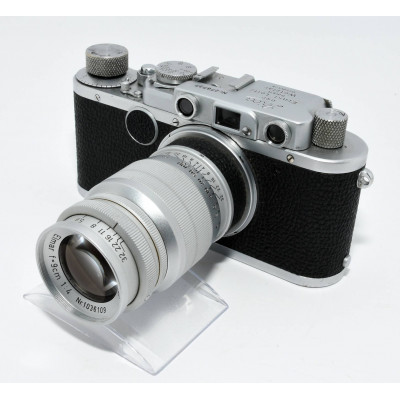 CÁMARA LEICA IIF OBJ ELMAR 90MM F4 1936