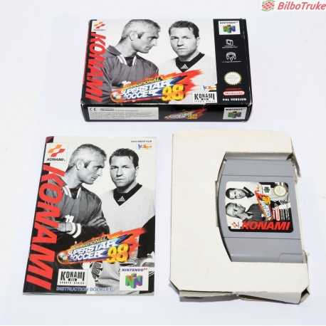 VIDEOJUEGO NINTENDO 64 SUPERSTAR SOCCER 98