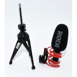 MICROFONO RODE VIDEOMIC GO II + TRÍPODE T BONE