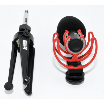 MICROFONO RODE VIDEOMIC GO II + TRÍPODE T BONE