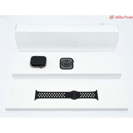 APPLE WATCH SERIES 8 A2775 45MM CEL GRAFITO ACERO | BILBOTRUKE TIENDA