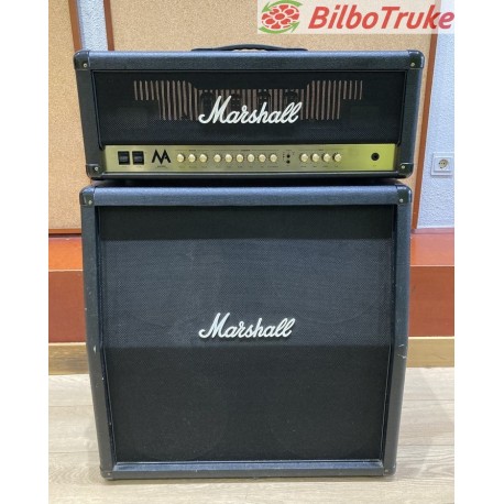 CONJUNTO AMPLIFICADOR Y CABEZAL MARSHALL MA100H + M412A