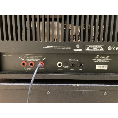 CONJUNTO AMPLIFICADOR Y CABEZAL MARSHALL MA100H + M412A