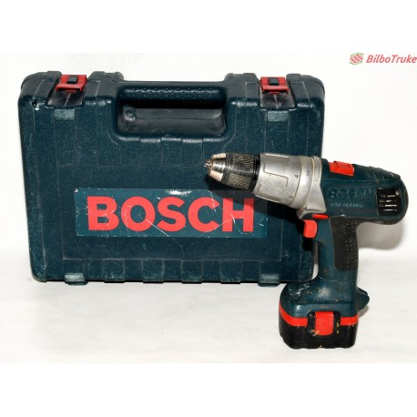 TALADRO BOSCH GSR 14,4 V CON 2 BATERIAS CARGADOR Y MALETIN