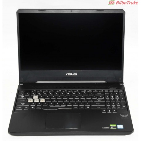 PORTATIL GAMING ASUS TUF GAMING FX505GD / i7-8750H 2.2GHz / 250GB SSD / 16GB RAM