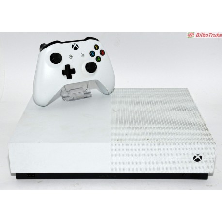 CONSOLA XBOX ONE S 1TB ALL DIGITAL BLANCO CON MANDO