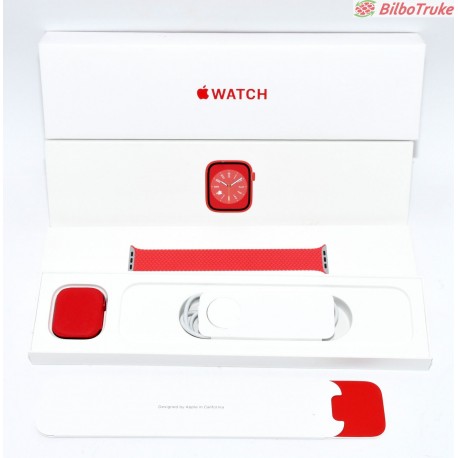 APPLE WATCH SERIES 8 A2773 LTE ALU 41MM ROJO