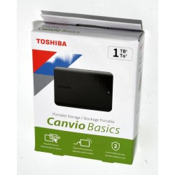 DISCO DURO PORTATIL TOSHIBA CANVIO BASICS 1TB PRECINTADO