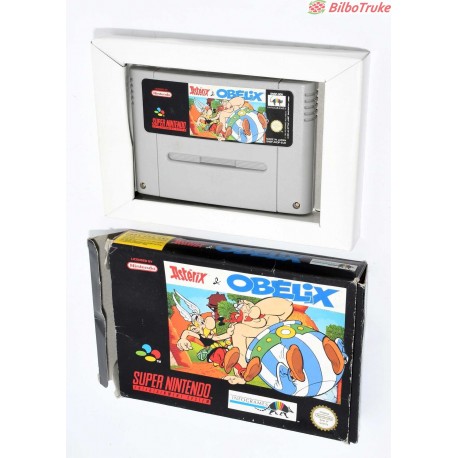 VIDEOJUEGO SNES ASTERIX N OBELIX