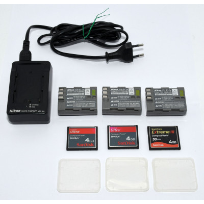 CUERPO CÁMARA REFLEX NIKON D300 + GRIP