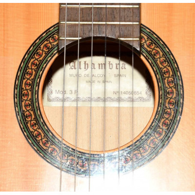 GUITARRA CLASICA ALHAMBRA 3F