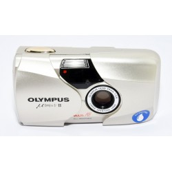 CAMARA COMPACTA ANALÓGICA OLYMPUS U MJU II 35MM 2.8 GRIS